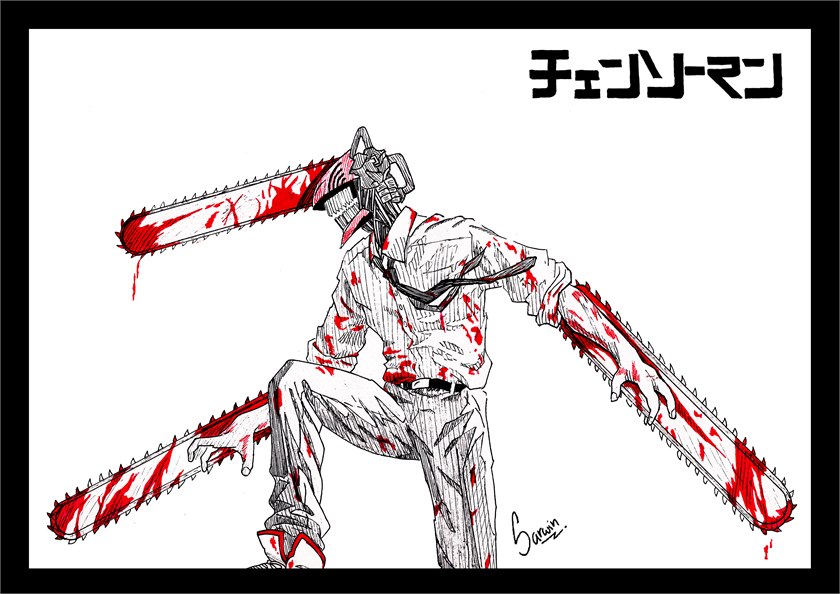 Chainsaw artwork preview