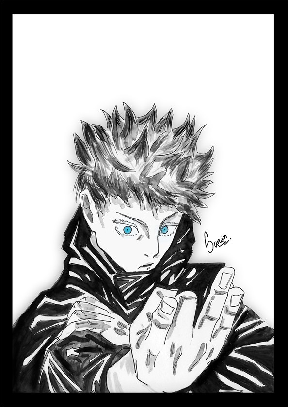 Gojo portrait variant preview
