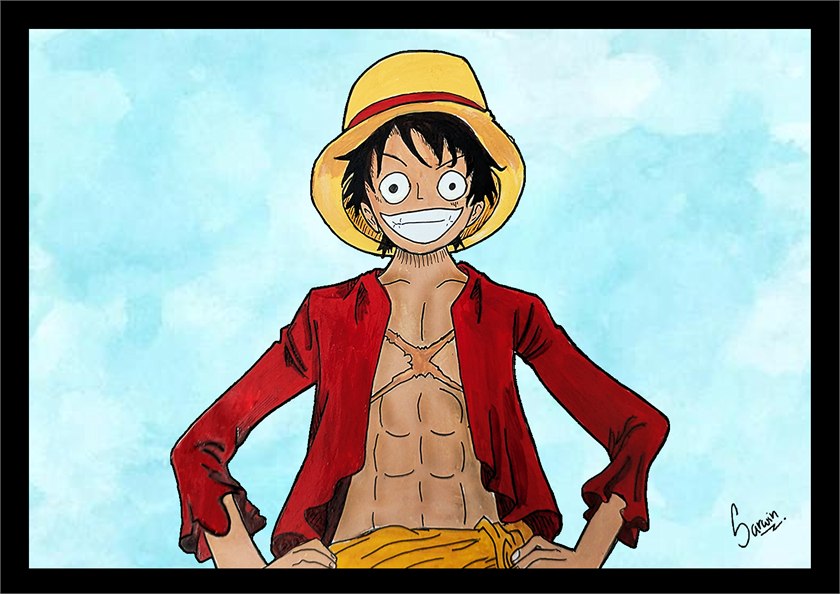 Monkey D. Luffy artwork preview