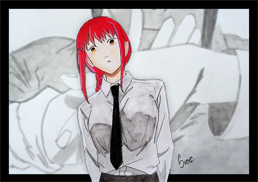 Makima artwork preview