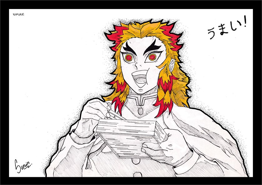 Kyojuro Rengoku artwork preview