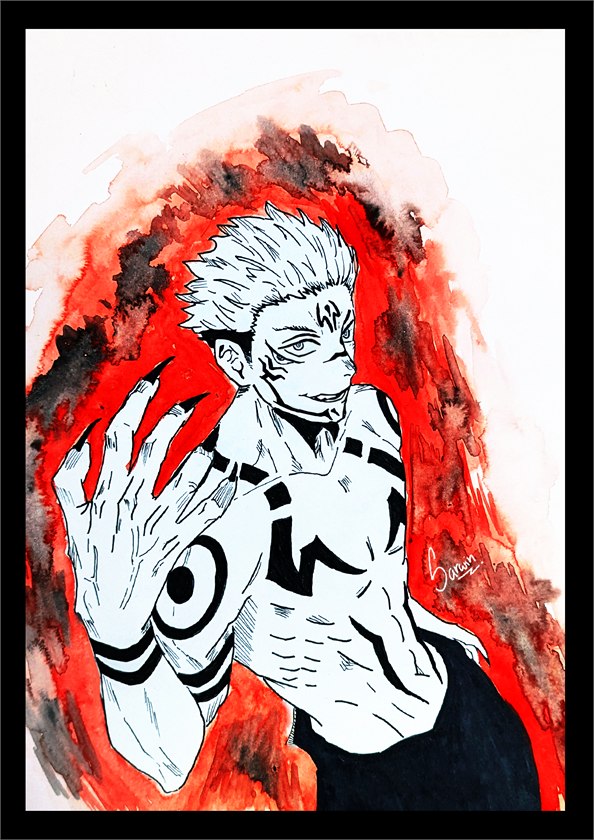 Ryomen Sukuna artwork preview